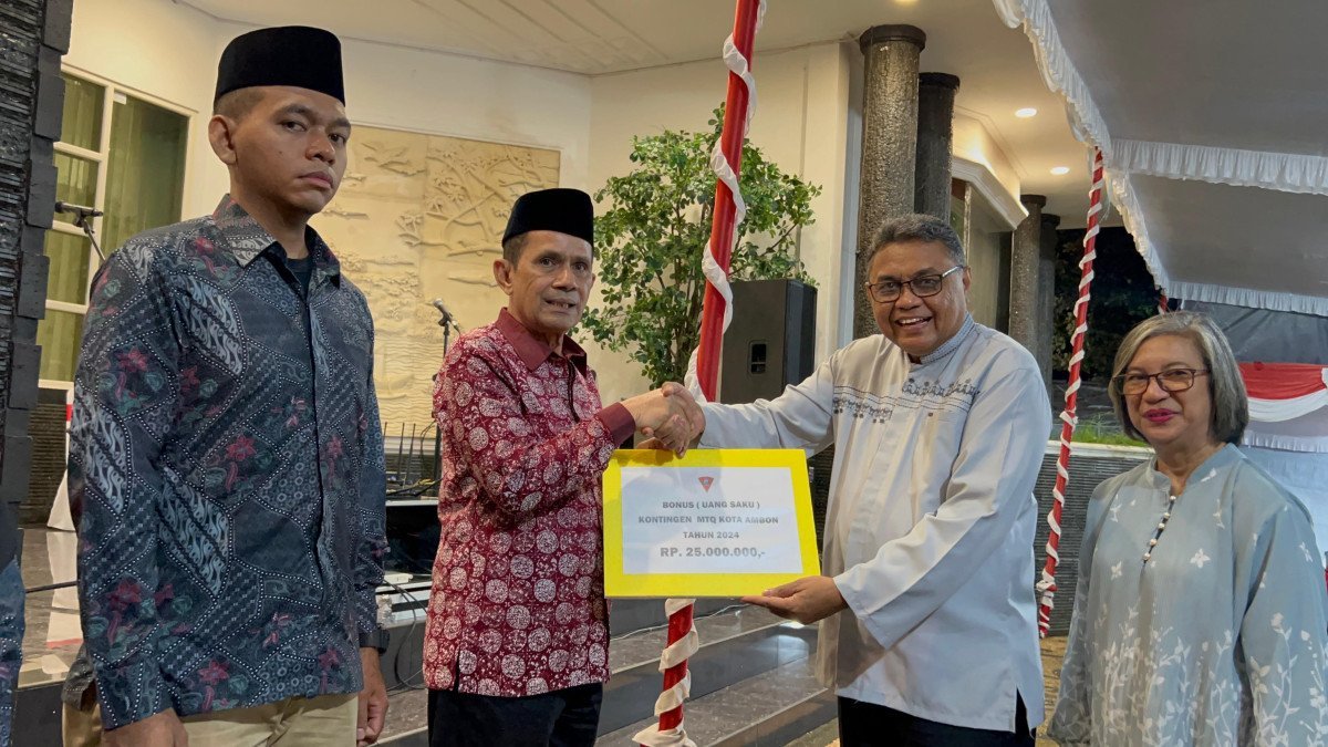 Kaya Apresiasi Perjuangan Kafilah Kota Ambon di MTQ Maluku