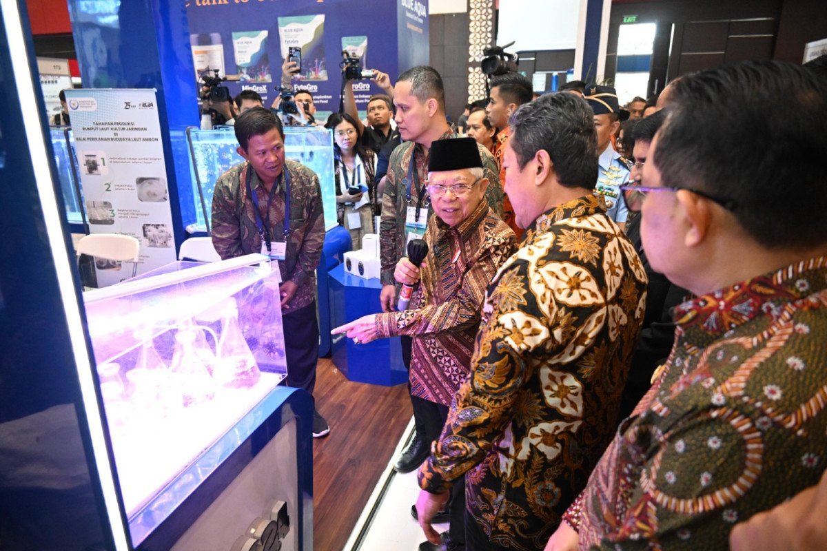 Balai Perikanan Budidaya Laut Ambon di Pameran Asian Pacific Aquaculture (APA) 2024