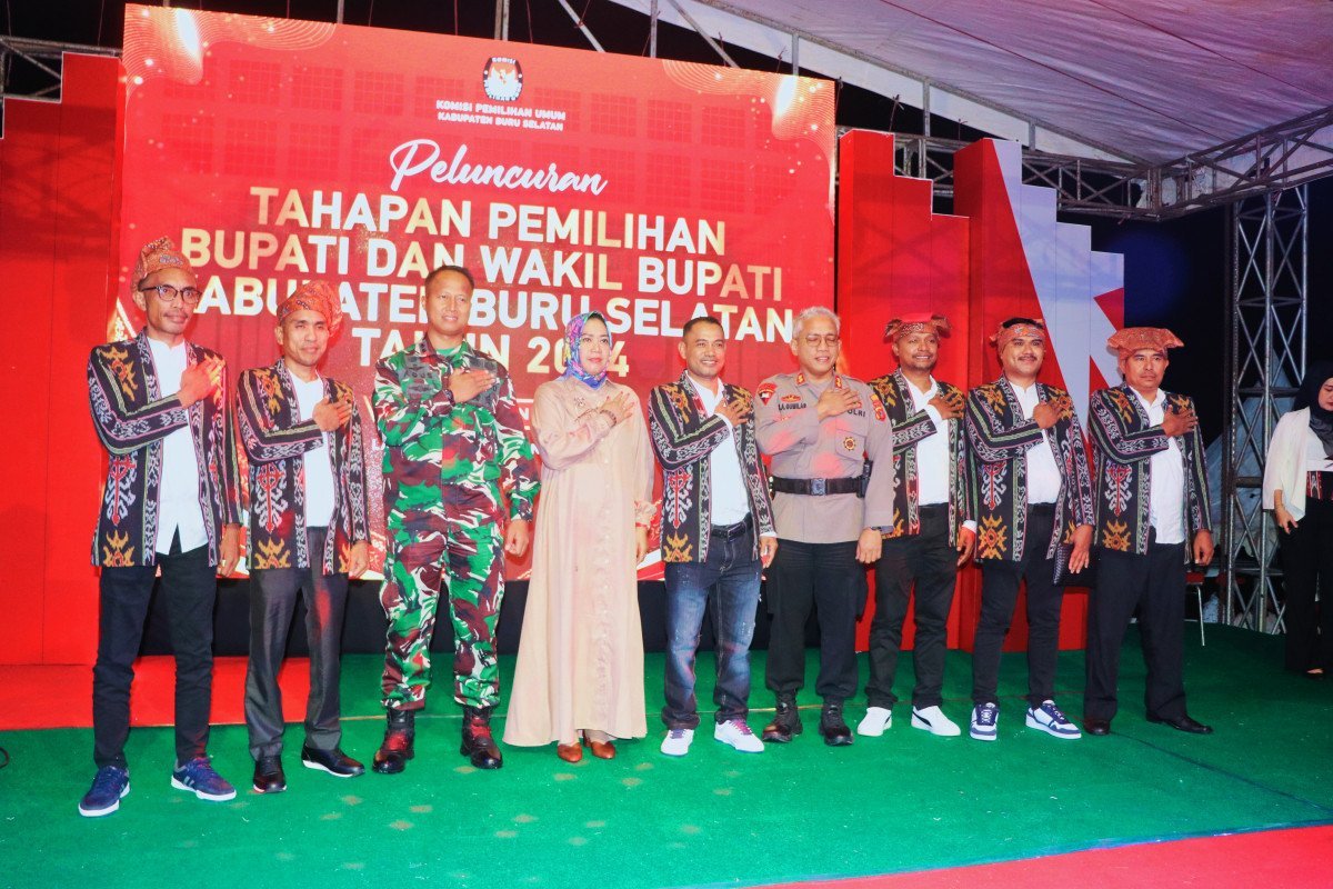KPU BurseL Luncurkan Tahapan Pemilihan Bupati dan Wakil Bupati BurseL 2024