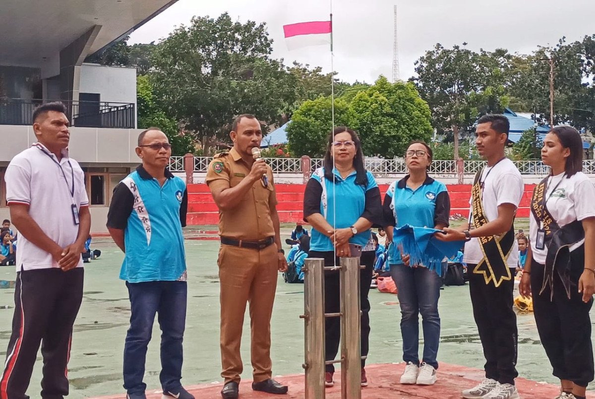 Uji Kemampuan Siswa, SMA N 10 KKT Gelar PORSENI