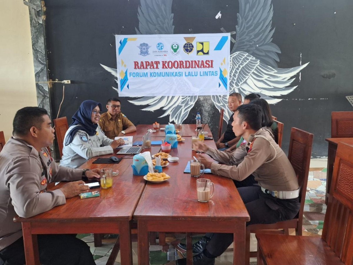 Jasa Raharja Cabang Maluku Adakan Forum Komunikasi Lalu Lintas (FKLL) Di Wilayah Seram Bagian Barat