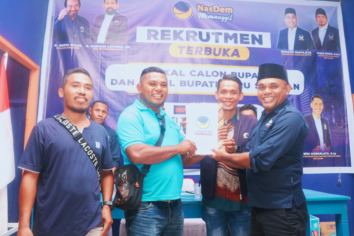 Di Menit Penutupan SMS Resmi Daftar di Partai NasDem