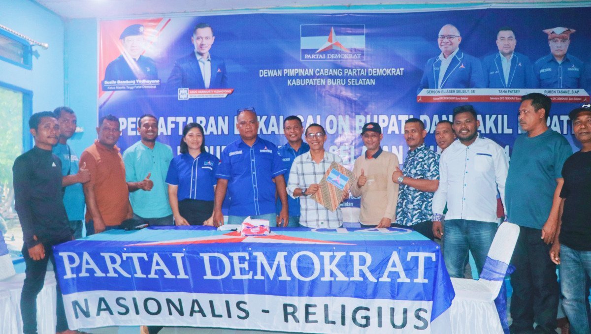Bupati Bursel Daftar di Demokrat SMS-GES Jilid Dua Bisa Terjadi