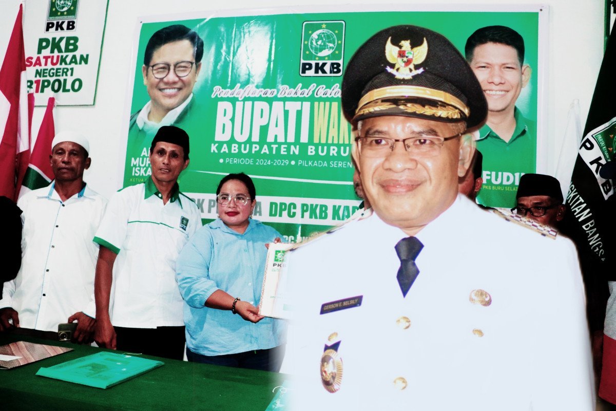 Pilkada 2024 GES Ambil Formulir Balon Wabup di PKB Bursel