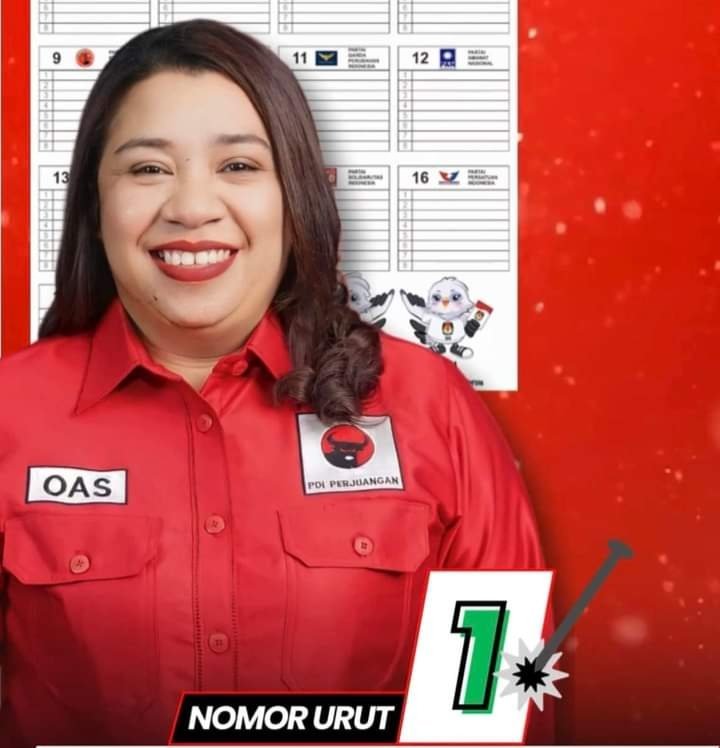 Srikandi Bursel, Anselany Seleky Ambil Formulir Wakil Bupati