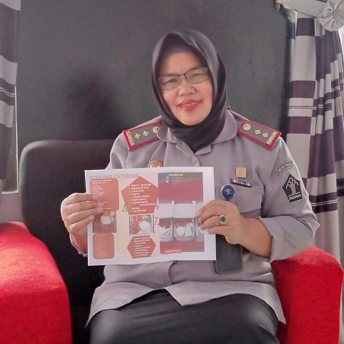 Ayoo!!!  Order Menu Terjangkau di ‘Mahina Catering’ Lapas Kelas III Ambon