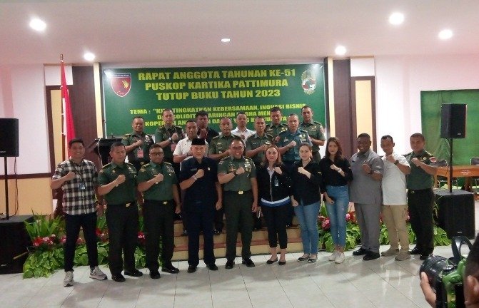 Puskop Kartika Pattimura Gelar RAT ke-51