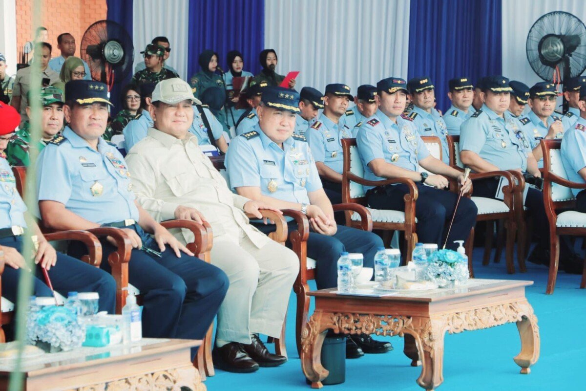 Danlanud Pattimura Hadiri Penyerahan 5 Pesawat NC-212i Casa dari Kemhan ke TNI AU