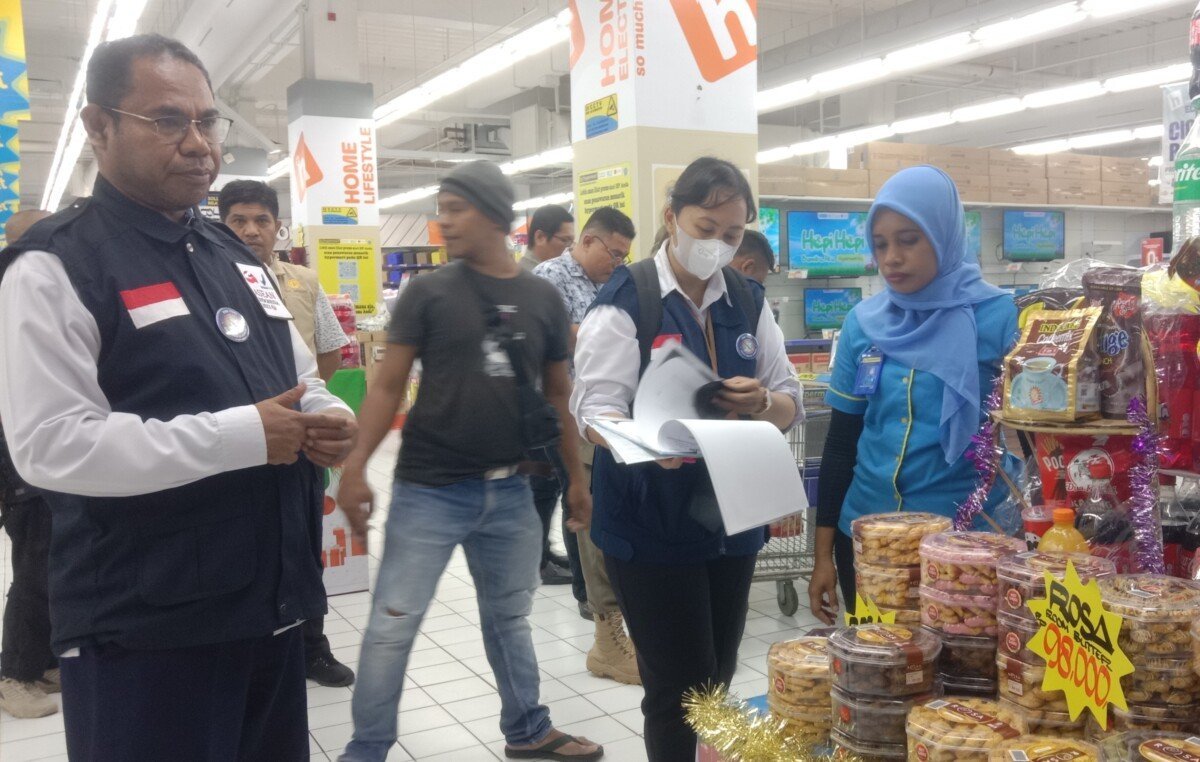 Jelang Nataru, BPOM Ambon  Awasi Intensifikasi Pangan