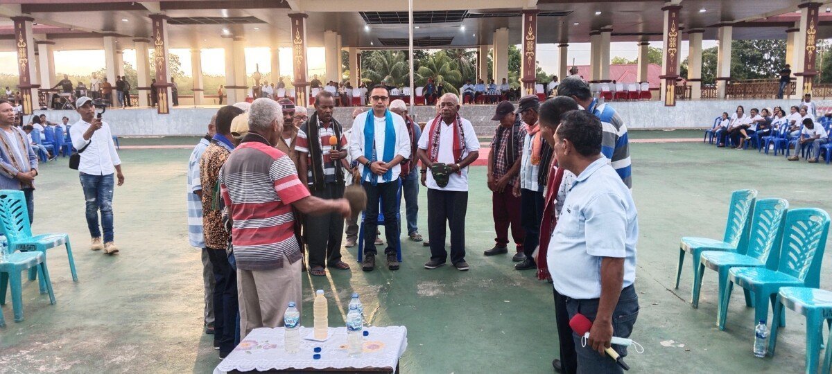 Relawan Boy Uwuratu Sekecamatan Tansel Dikukuhkan