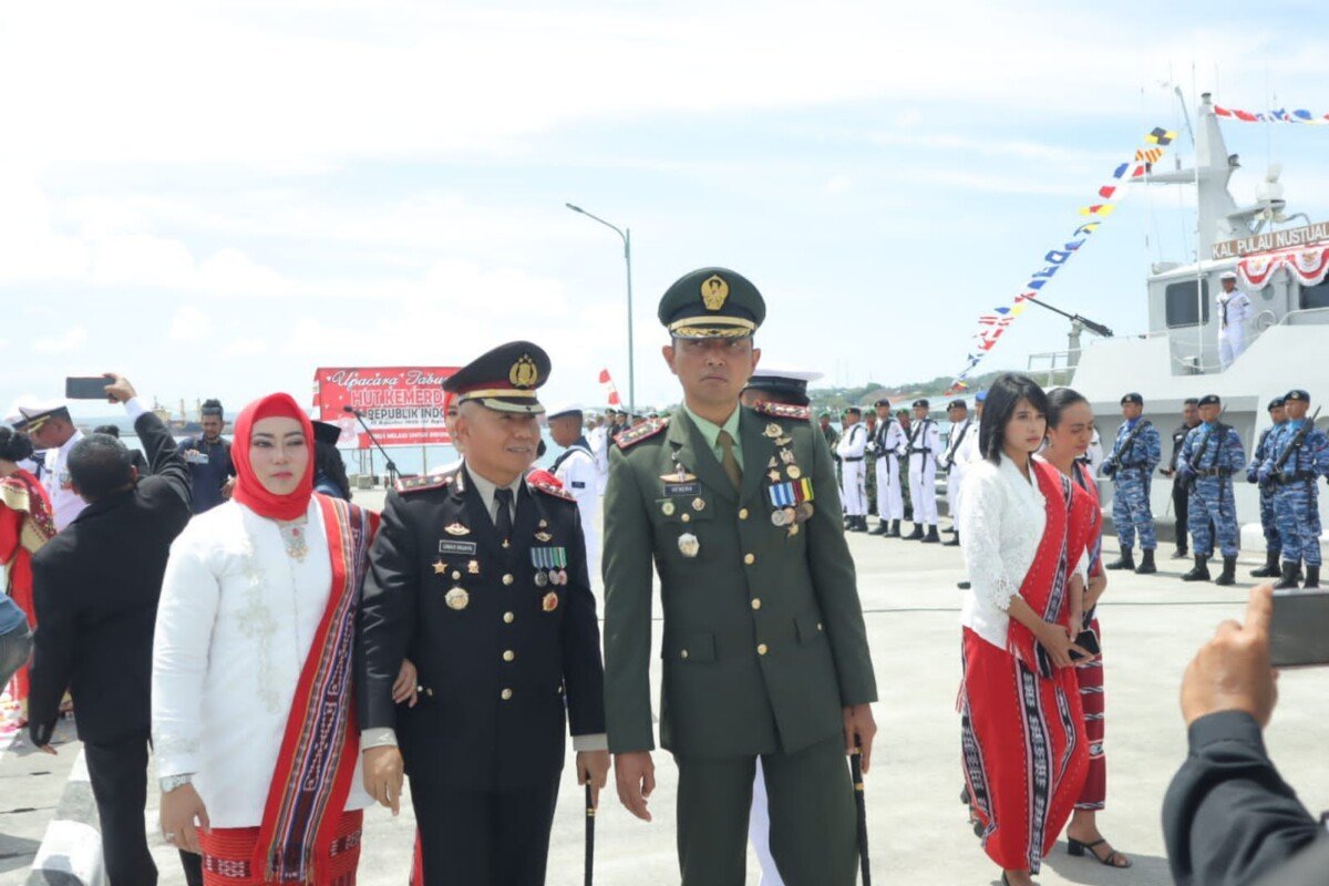Kapolres Kepulauan Tanimbar hadiri Upacara Tabur Bunga