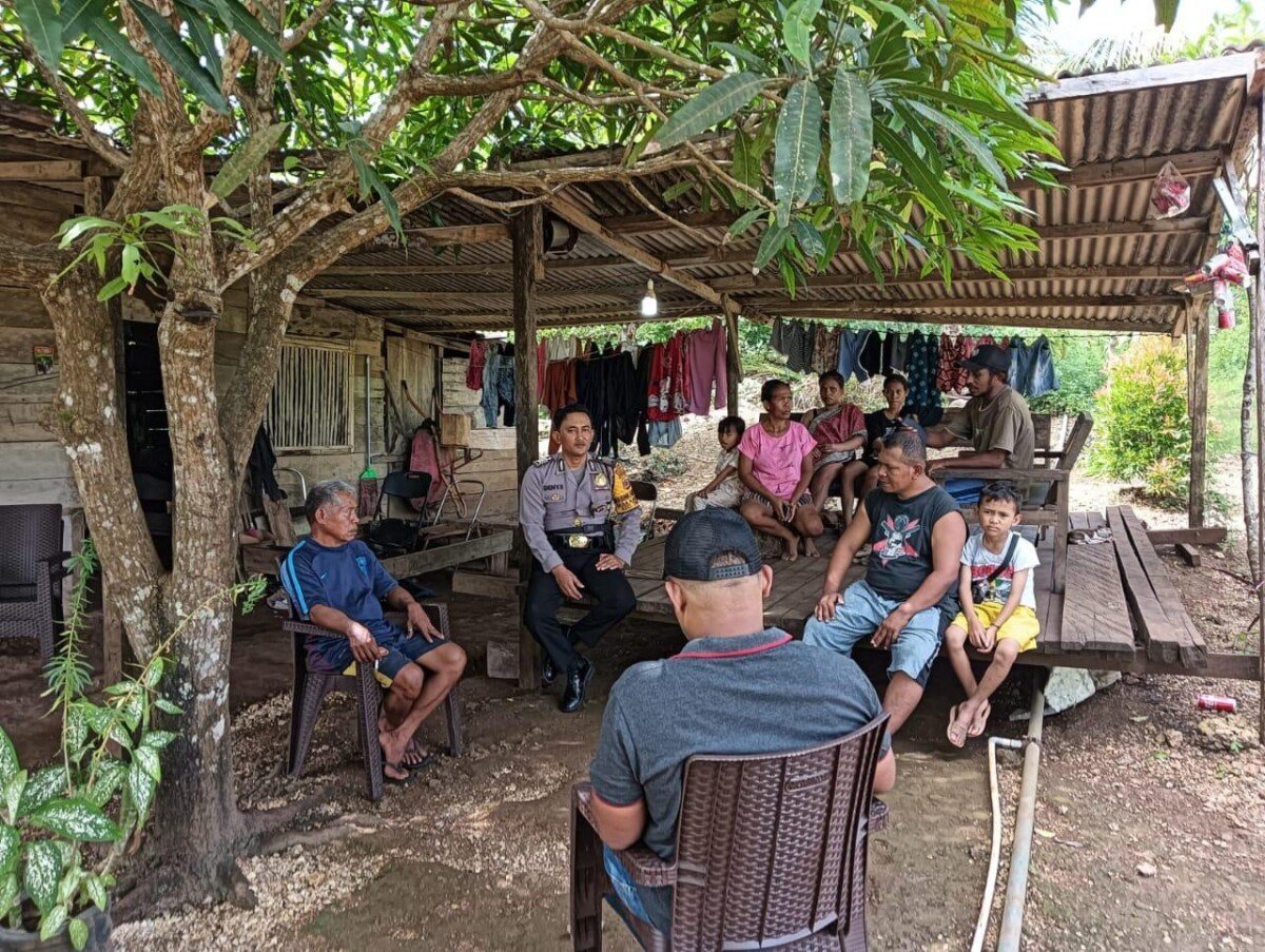 Bhabinkamtibmas Sangliat Dol pecahkan Masalah Warga Binaan melalui Problem Solving