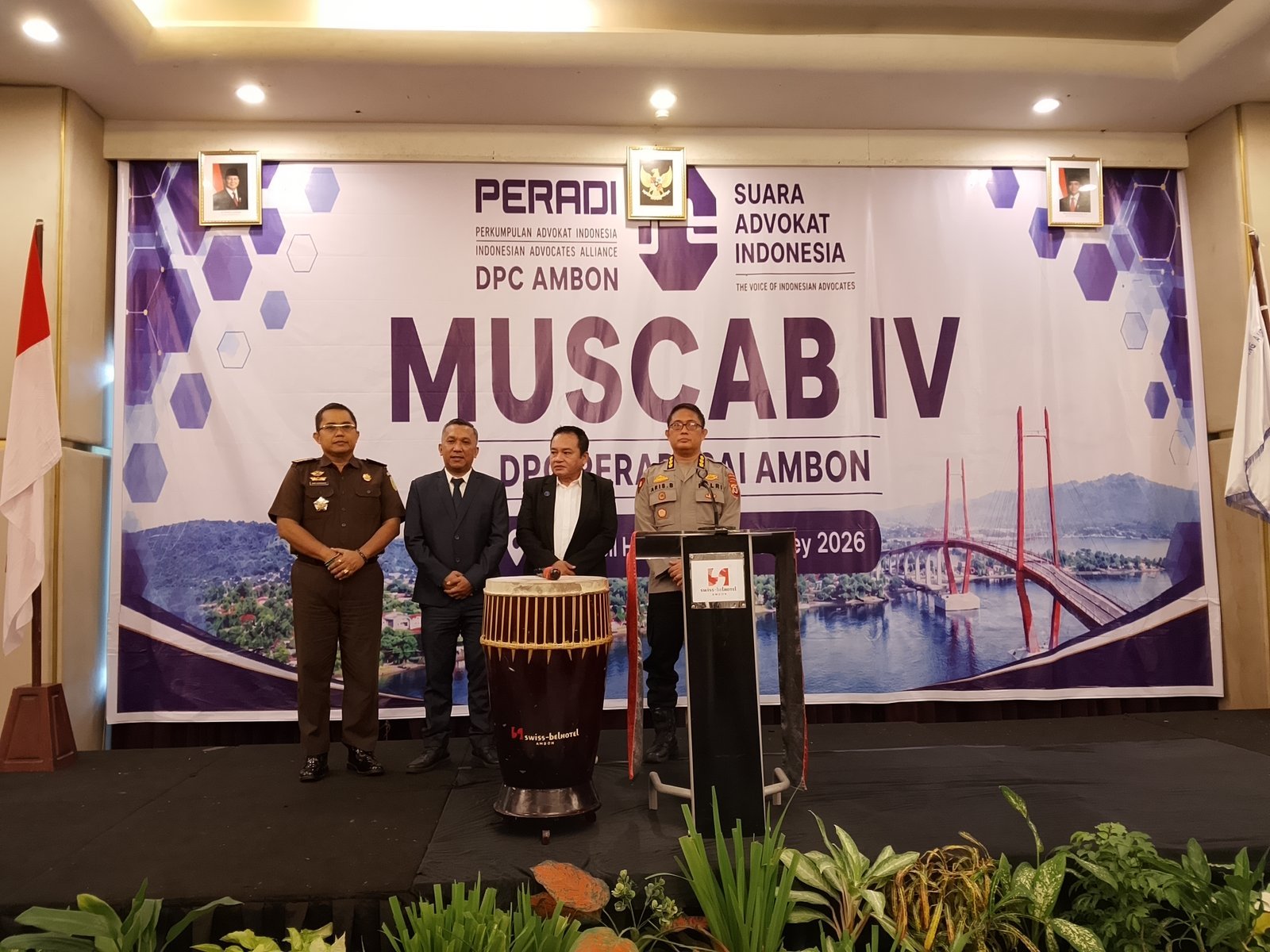Muscab IV Peradi SAI Ambon Jadi Momentum Penguatan Organisasi dan Profesionalisme Advokat di Maluku