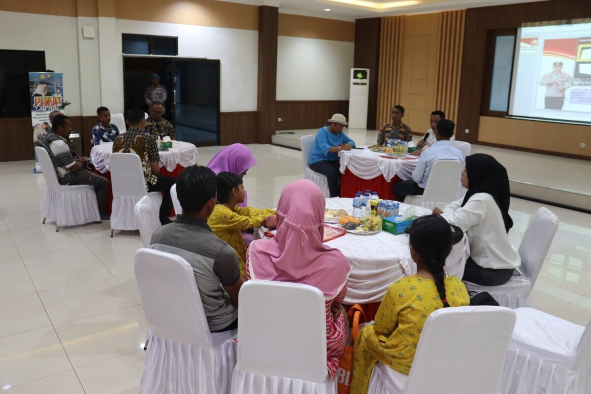 "Jumat Curhat" Polda Maluku Hadirkan Korban Penganiayaan dan Pelecehan Seksual