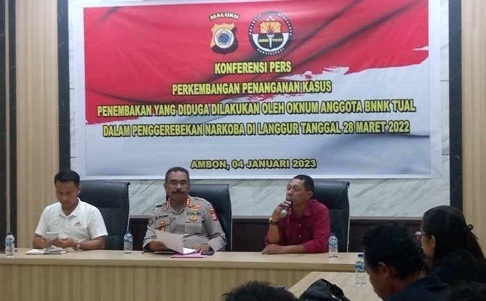 Polda Maluku Ungkap Fakta Kasus Penembakan OTK Dalam Transaksi Narkoba di Tual