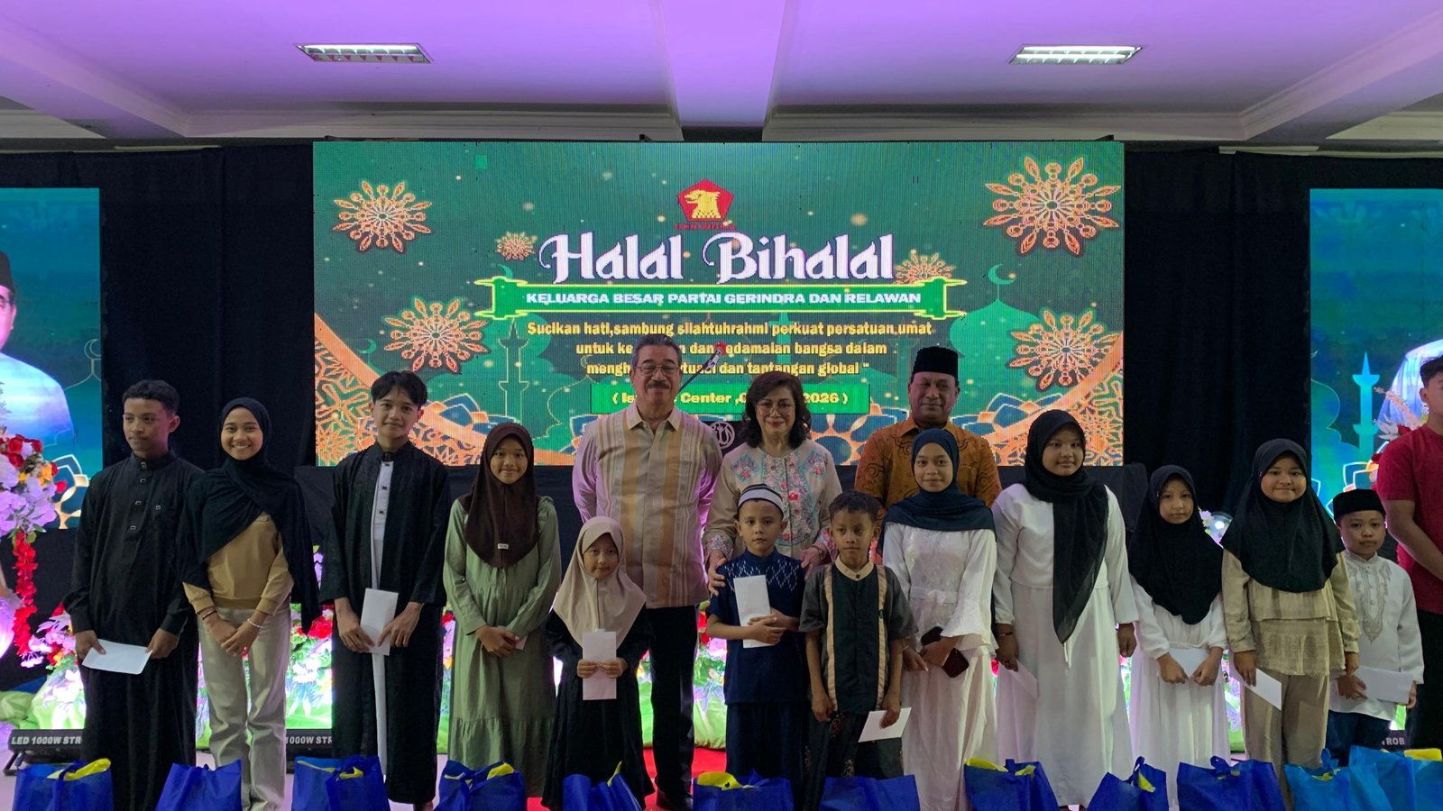 Gerindra Maluku Gelar Halal Bihalal, Gubernur Hendrik Lewerissa Soroti Nilai Persatuan