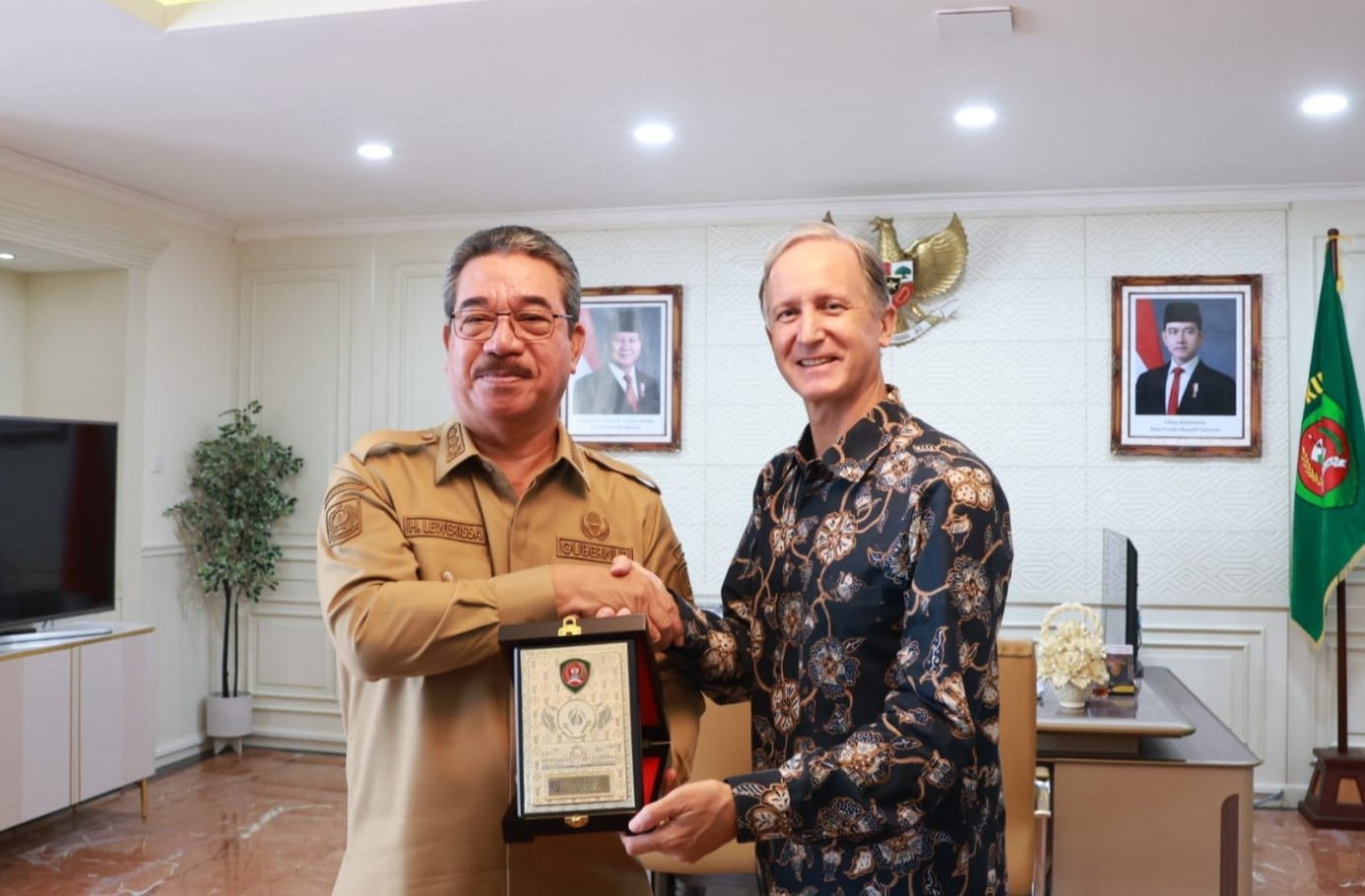 Perkuat Hubungan Bilateral, Gubernur Maluku Terima Kunjungan Duta Besar Belanda
