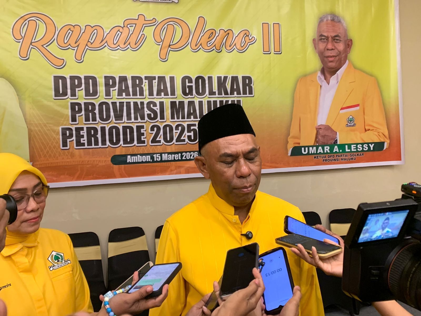 Golkar Maluku Gelar Pleno II, Perkuat Konsolidasi Internal Menuju Pemilu 2029