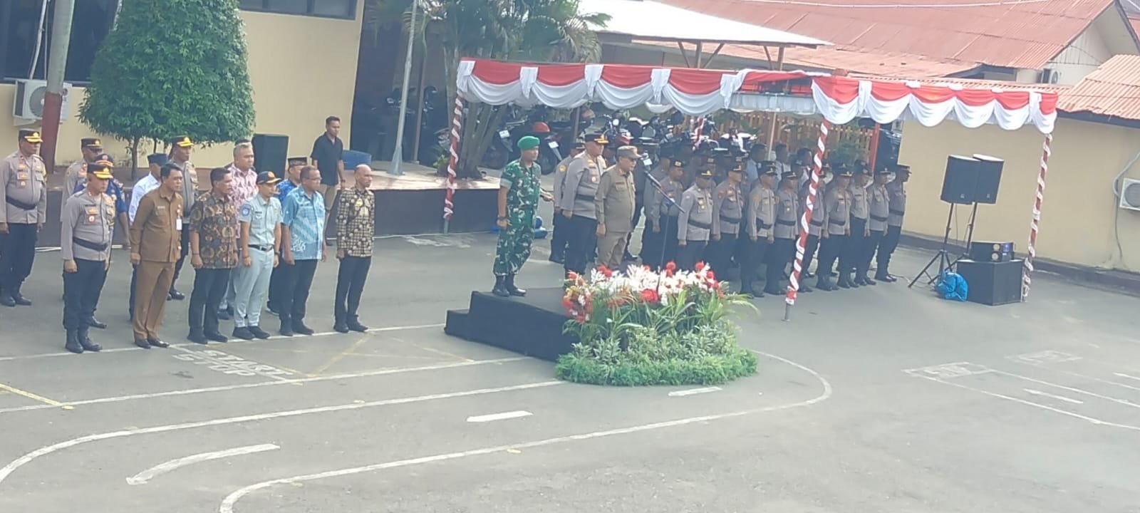 Wali Kota Ambon Pimpin Apel Operasi Ketupat 2026, Siaga Amankan Mudik Lebaran