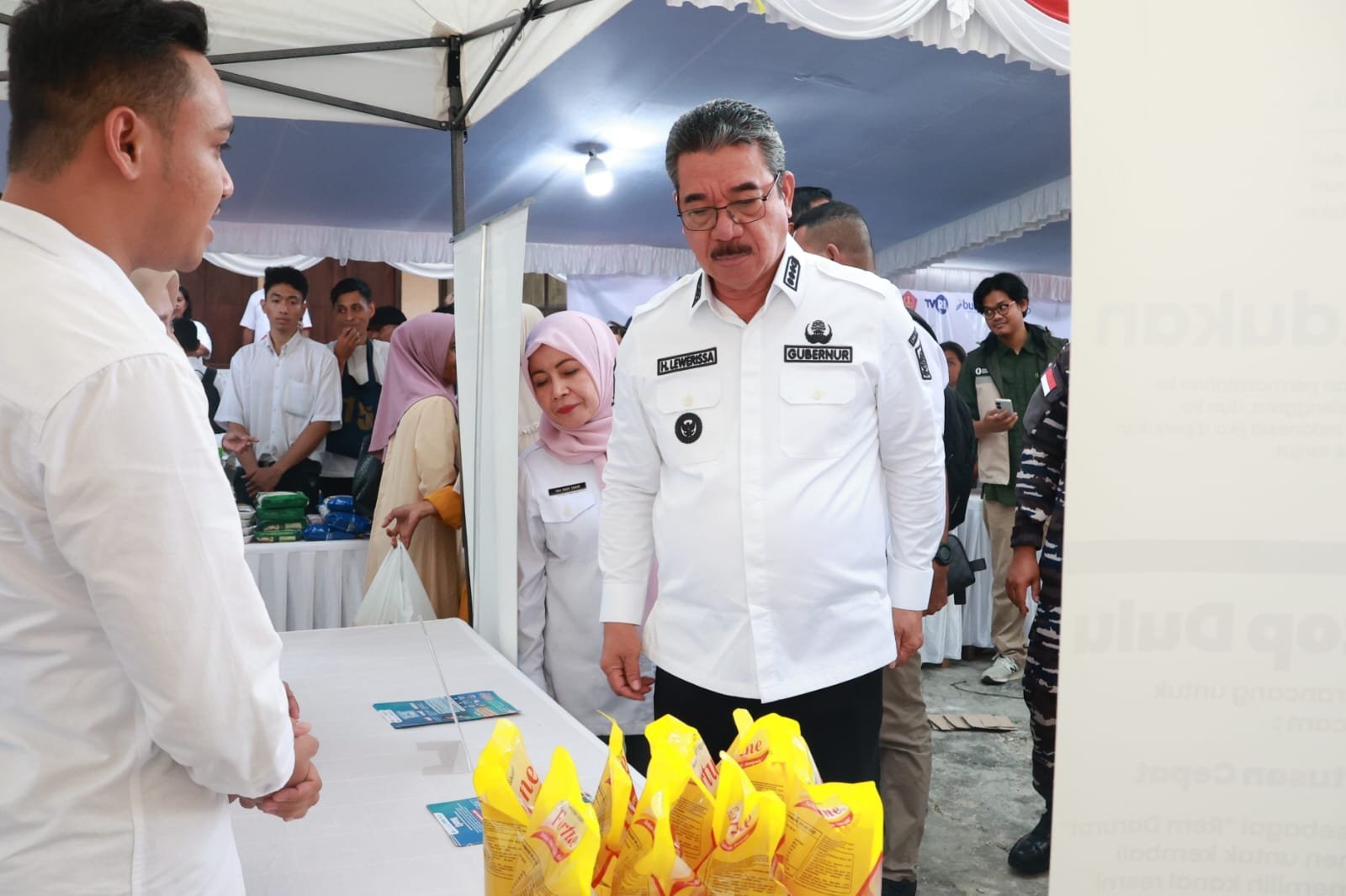 Gubernur Maluku Hadiri Buka Puasa Bersama dan Gerakan Pangan Murah di Negeri Liang