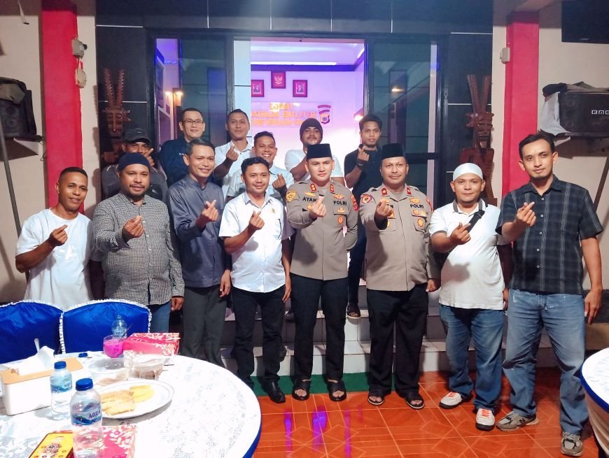 PWI dan Polres Tanimbar Buka Puasa Bersama Perkuat Sinergi Kamtibmas