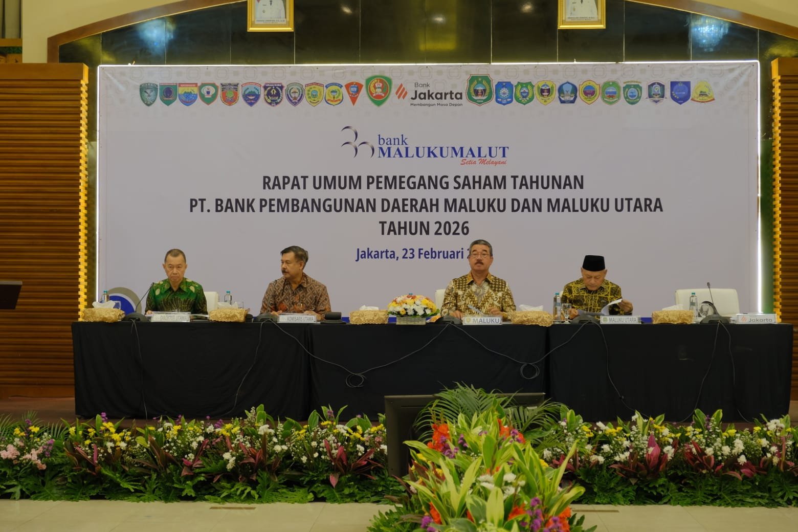 Gubernur Maluku Tegaskan Penguatan Tata Kelola pada RUPST 2026 BPD Maluku Maluku Utara