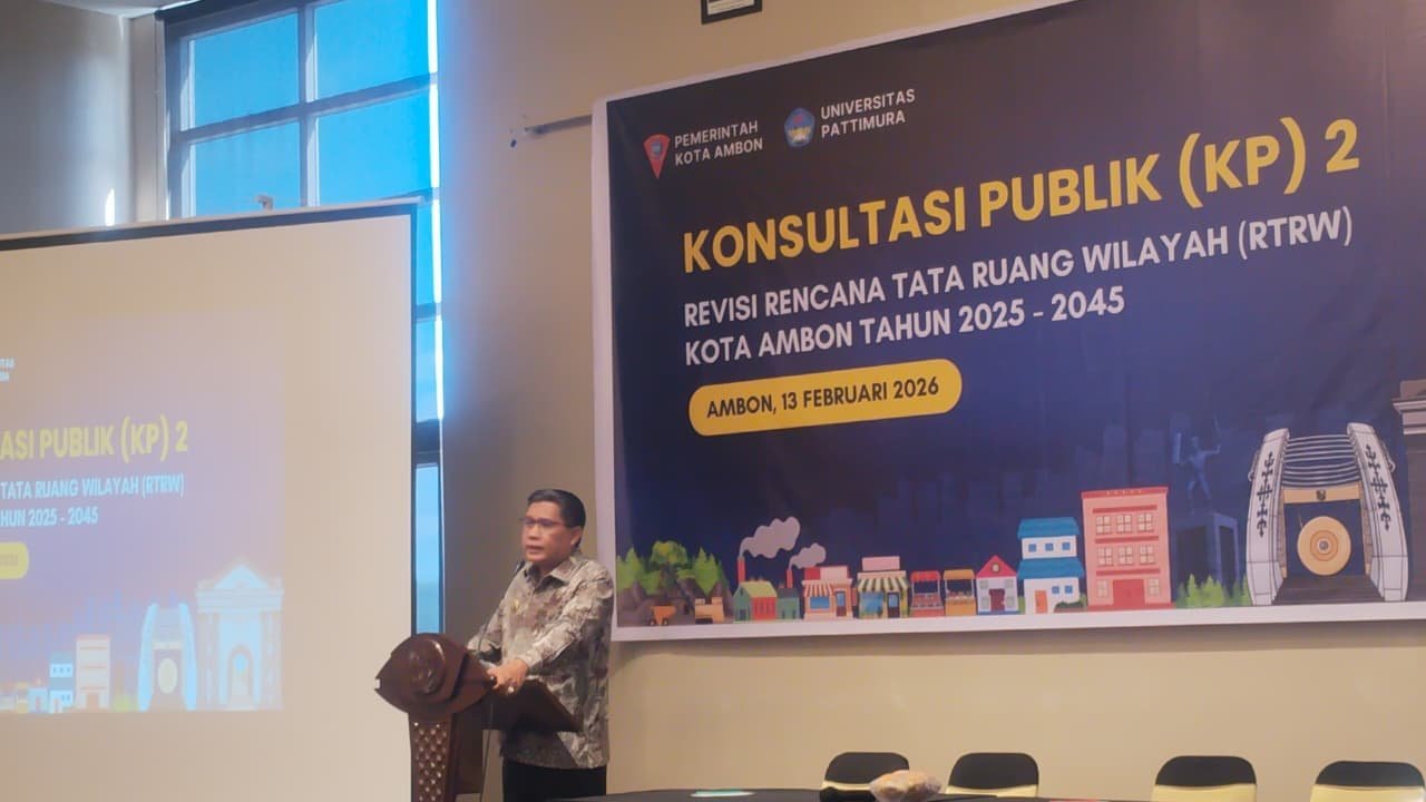 Tentukan Nasib Ambon 20 Tahun Ke Depan, Bodewin Wattimena: Revisi RTRW Bukan Kepentingan Pemerintah!