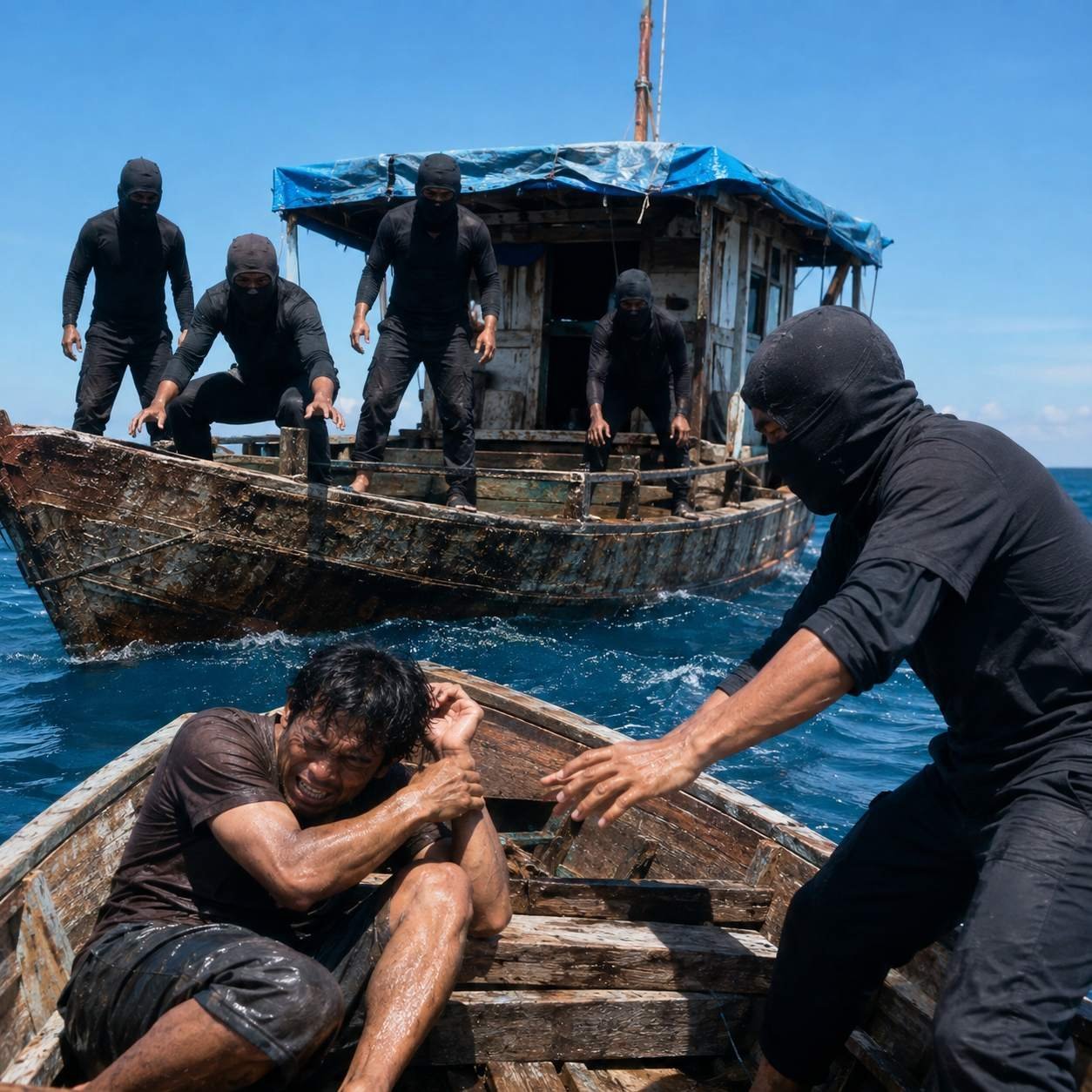 Bajak Laut Berkedok Penguasa: Perairan Seira Jadi Neraka, Nelayan Dirampok Habis!