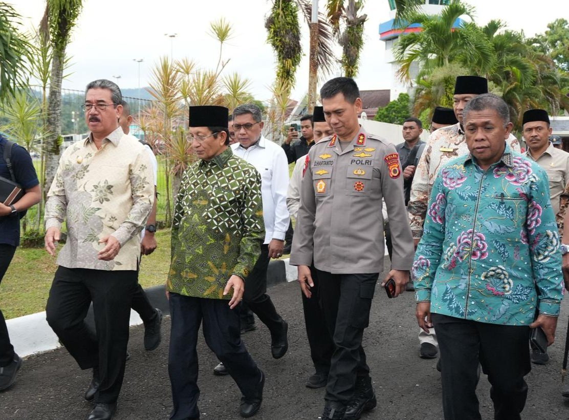 Gubernur Sambut Menteri Agama RI: Resmikan UIN AM Sangadji dan Perkuat Dialog Lintas Iman