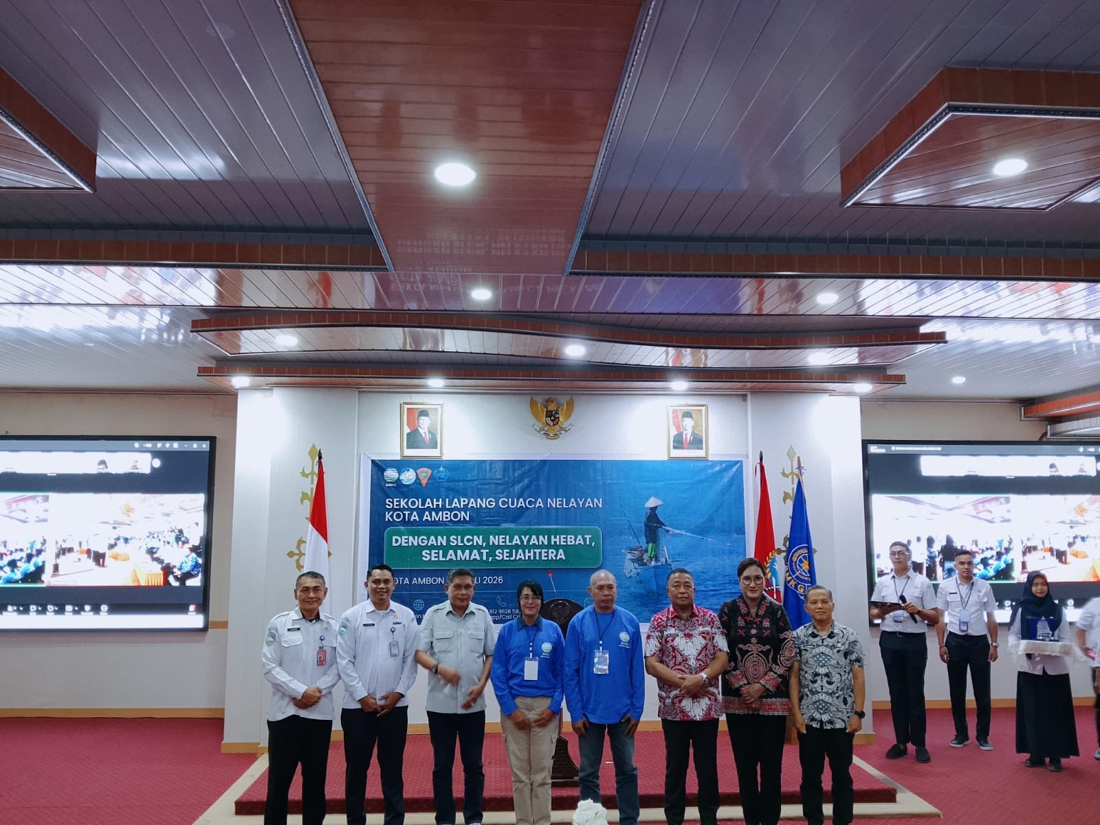 Wali Kota Ambon Buka SLCN, Tekankan Keselamatan Nelayan dan Pemanfaatan Teknologi Laut