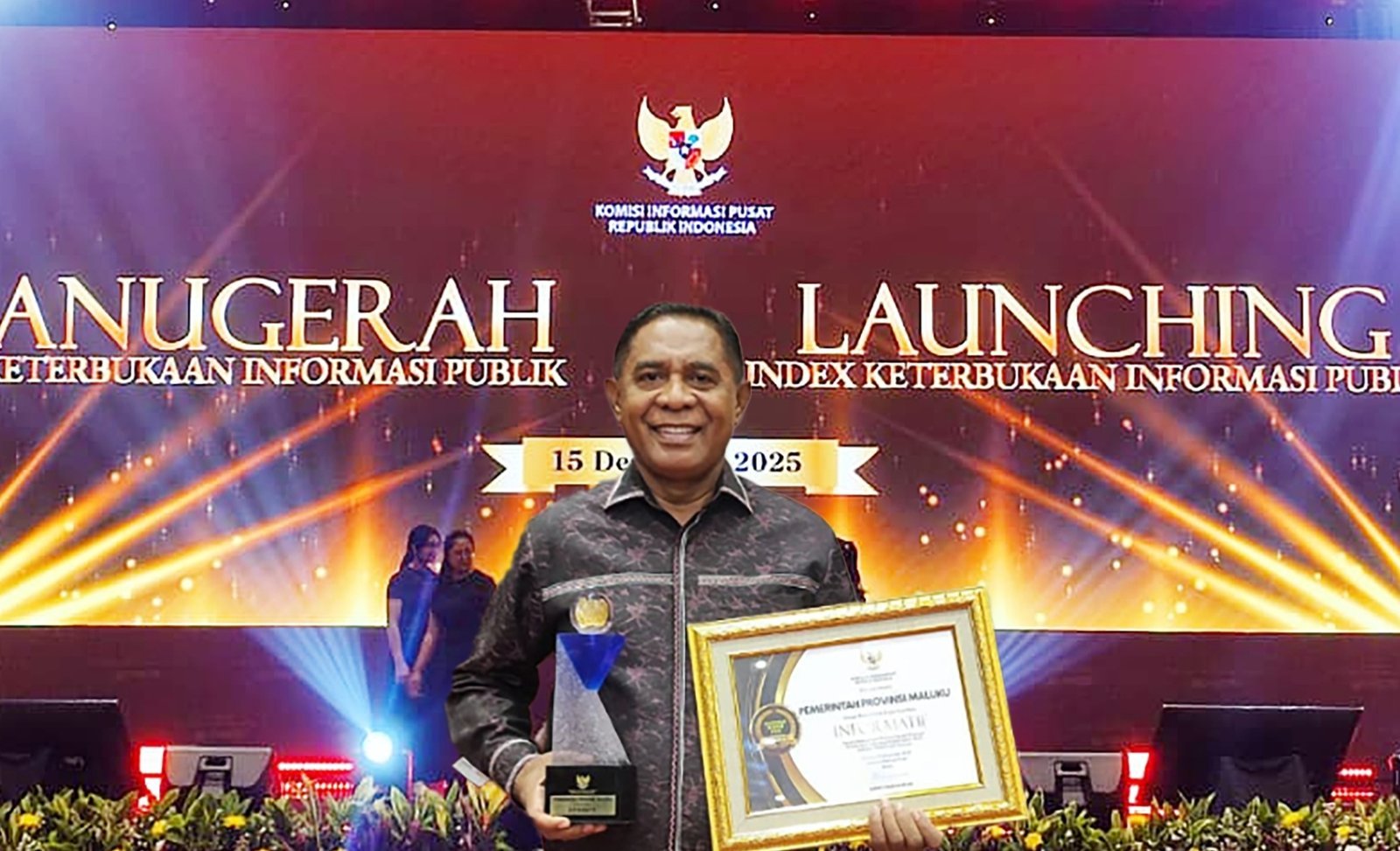 Maluku Kembali Raih Predikat Informatif Badan Publik