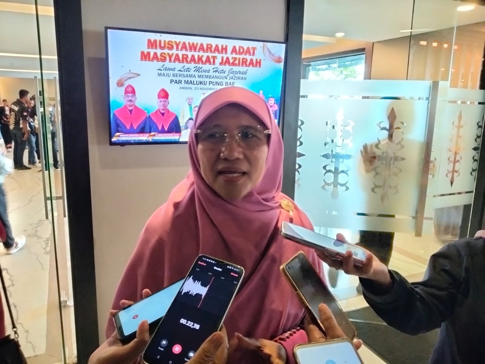 Anggota DPR RI Saadiah Ulupatty Apresiasi Musyawarah Adat Jazirah Leihitu