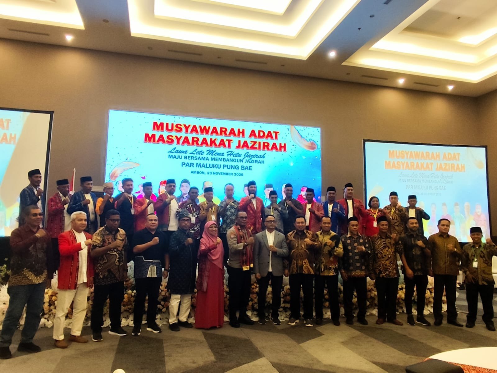 Jazirah Gelar Musyarawah Adat, Bentuk Organisasi Baru"Persatuan Anak Negeri Membangun Jazirah"