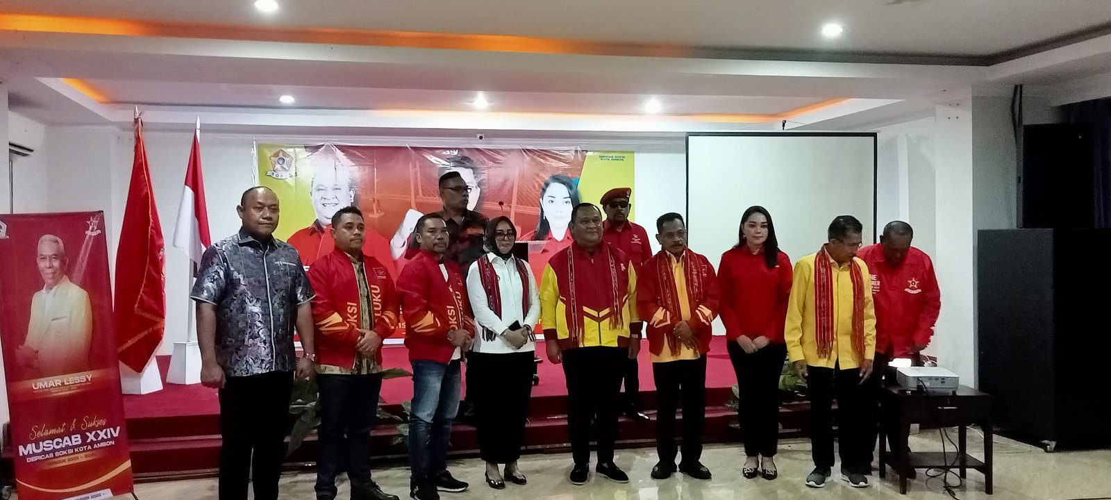 SOKSI Ambon Gelar Muscab Ke-24, Tegaskan Komitmen Bersinergi dengan Pemerintah Majukan Kota