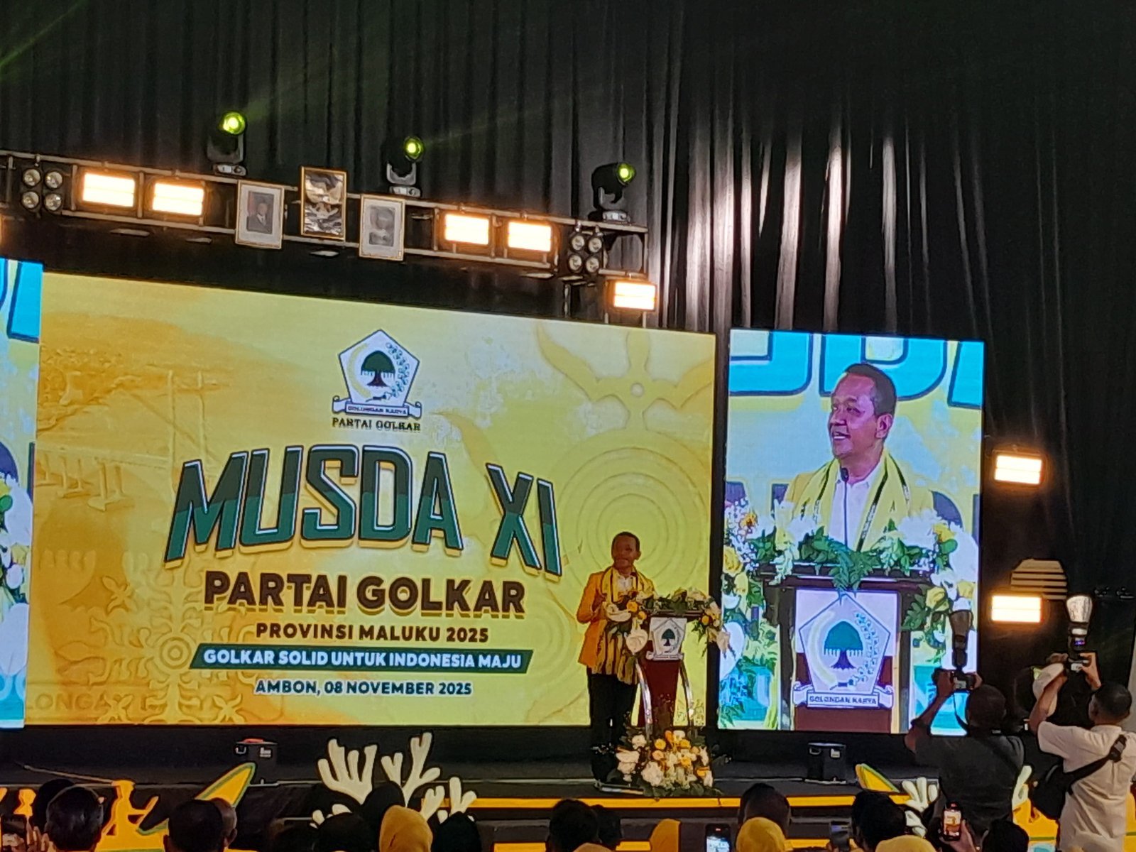 Bahlil Lahadalia Buka Musda XI Golkar Maluku:"Saatnya Golkar Bangkit di Tanah Kelahiran Saya"