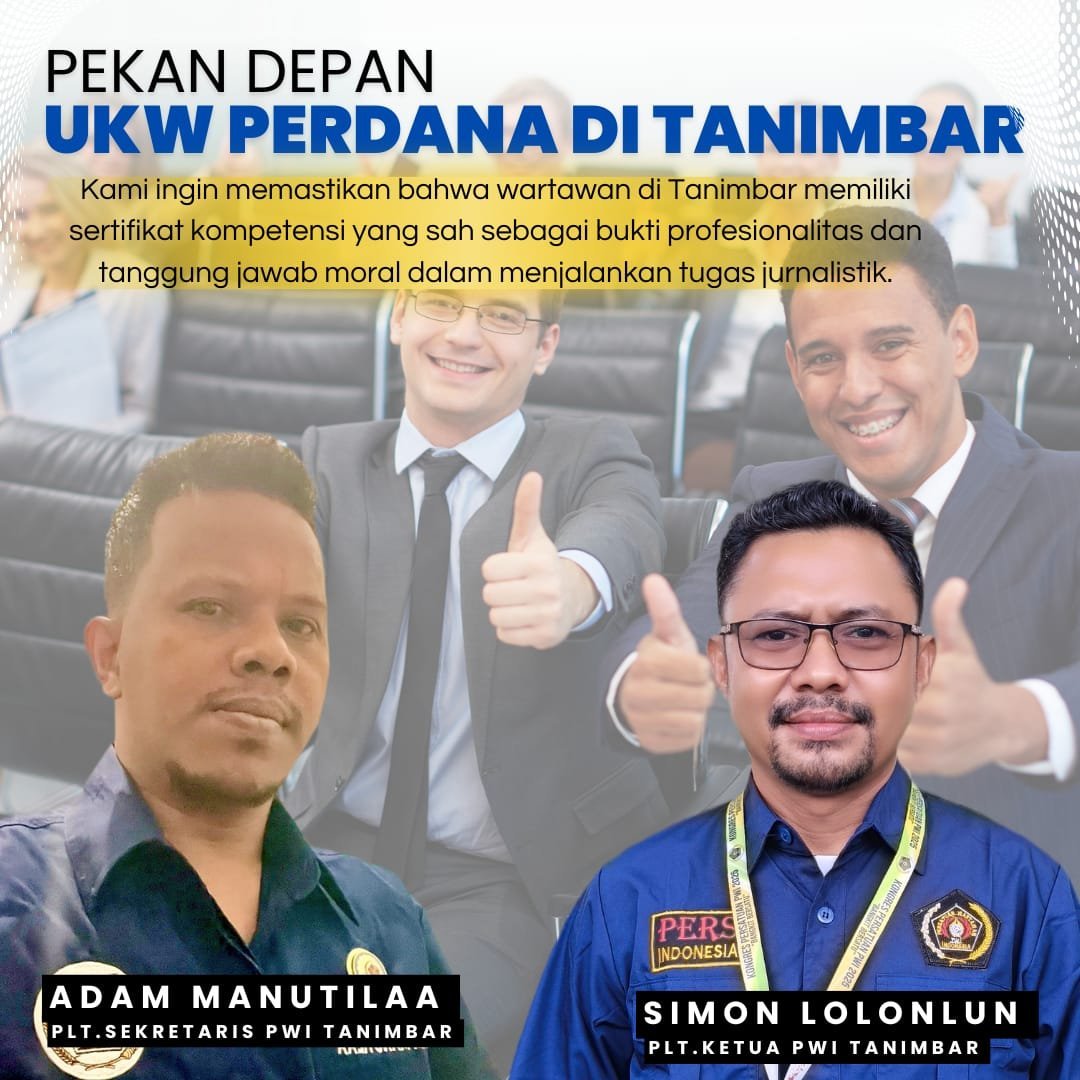 Perdana di Tanimbar, Uji Kompetensi Wartawan Bakal Digelar Pekan Depan