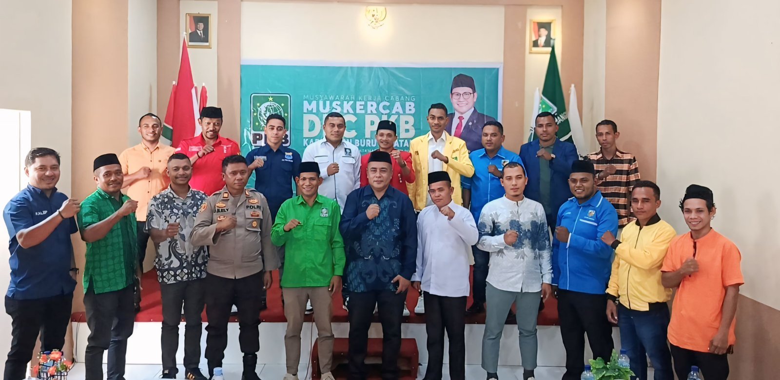 Dari Namrole, Semangat Kebangkitan Itu Berlayar: PKB BurseL Gelar Muskercab dan Sosialisasi Hasil Muktamar 2024