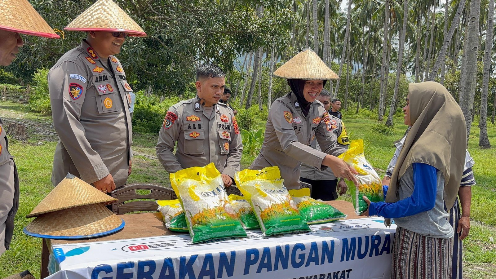 Polres BurseL Tanam Harapan: Jagung Serentak untuk Ketahanan Pangan Negeri