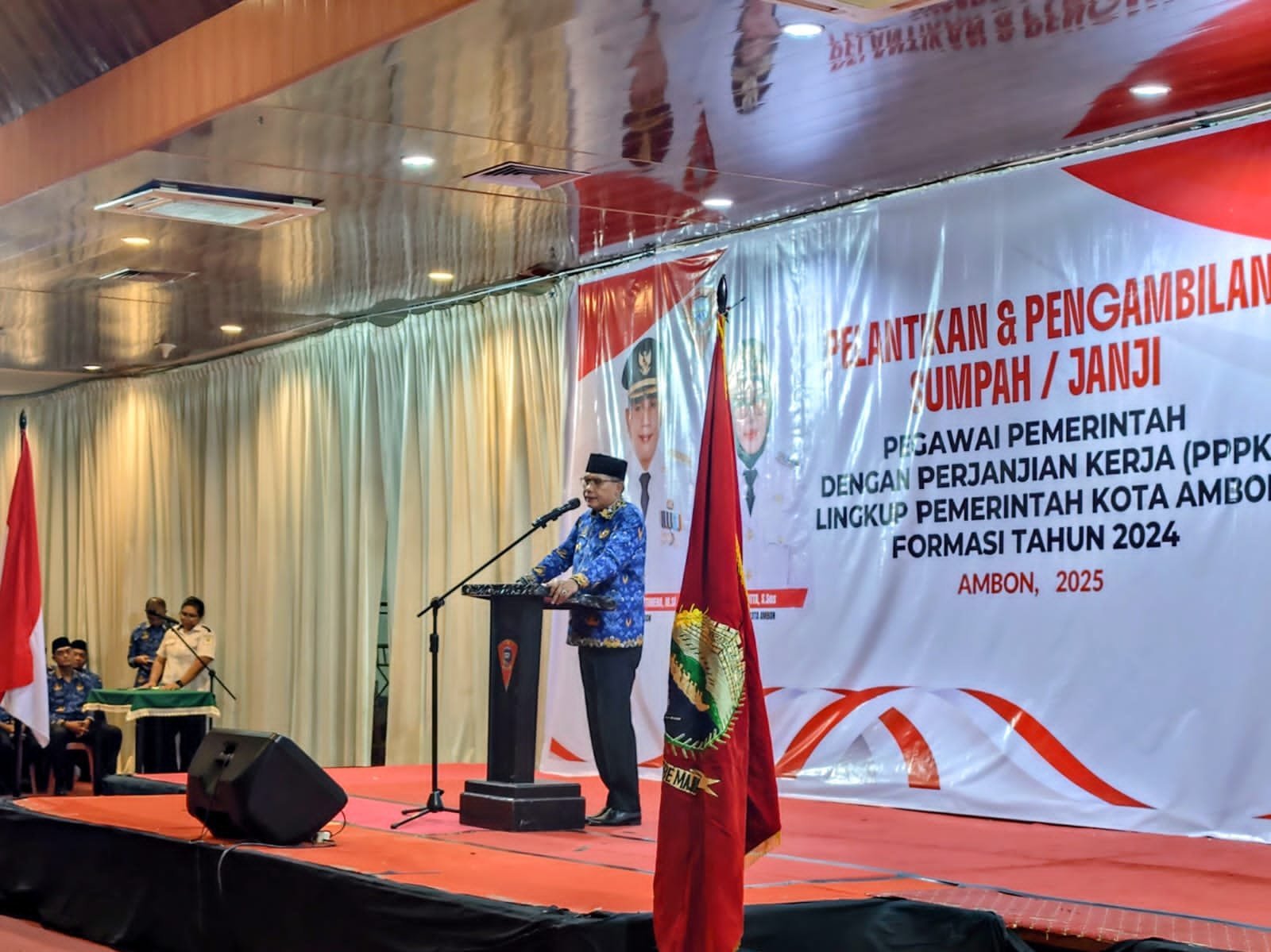 1.152 PPPK Kota Ambon Resmi Dilantik, Akhiri Penantian Panjagn Tenaga Honorer